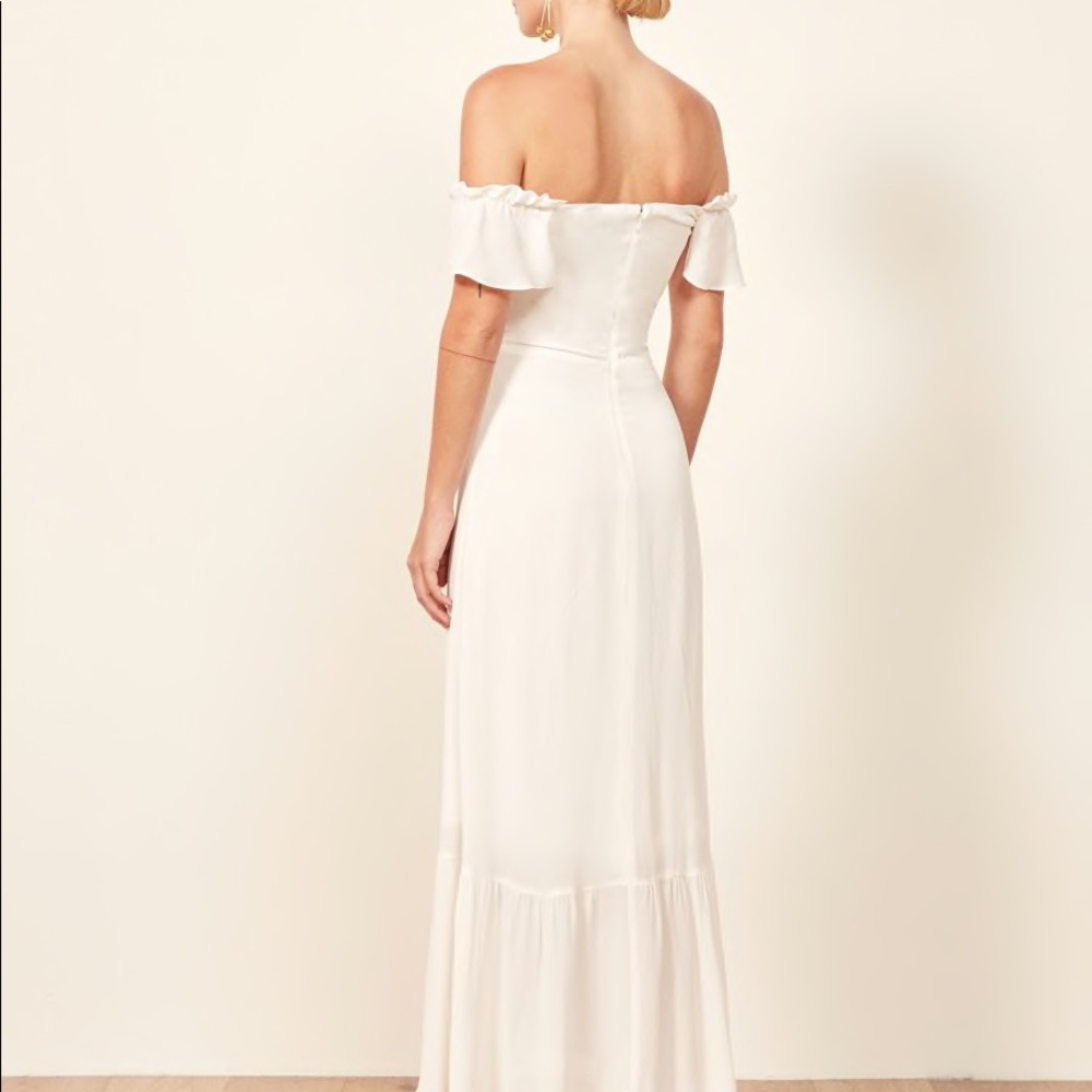 🌟HOT🌟Reformation Butterfly Dress Ivory - Picture 5 of 9